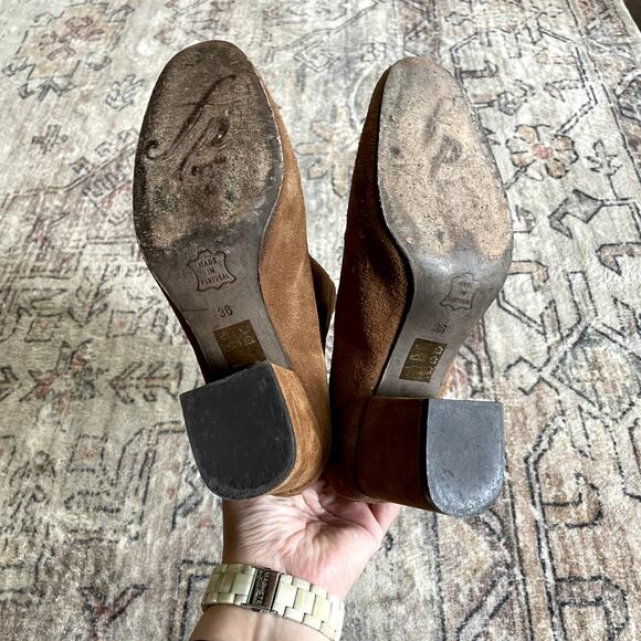 Free People Cecile Calf Booties Brown Suede Leather Classic Boots SZ EU 36 - Picture 10 of 12